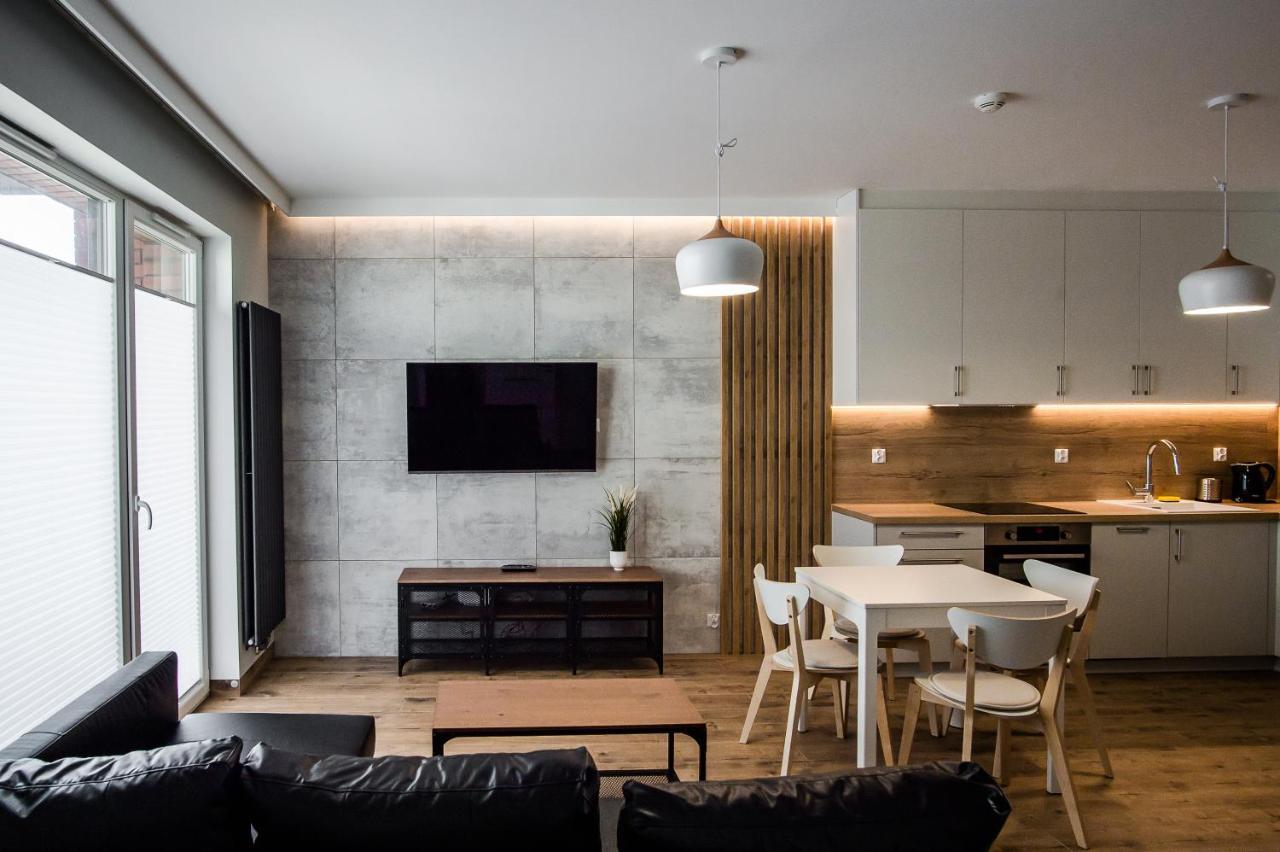 Shipyard Gdansk Apartment - Free Private Parking Dış mekan fotoğraf