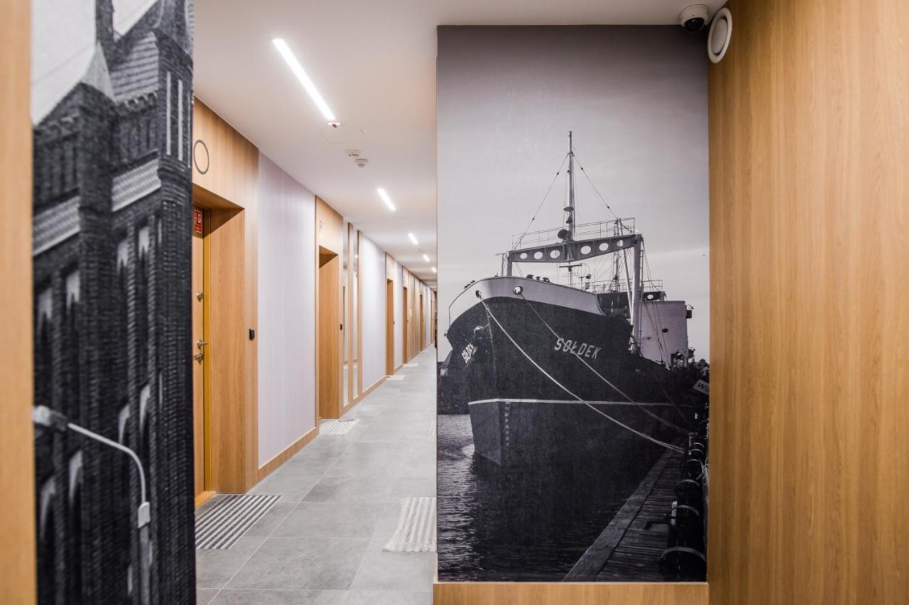 Shipyard Gdansk Apartment - Free Private Parking Dış mekan fotoğraf